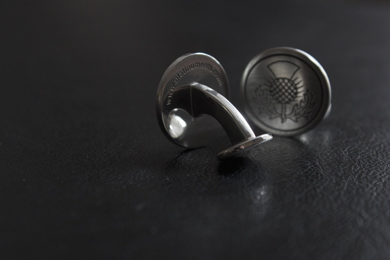Luxury best sale silver cufflinks