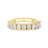 Oval Diamond Set Band