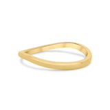 Moira Patience Fine Jewellery Curved Fitted Wedding Band