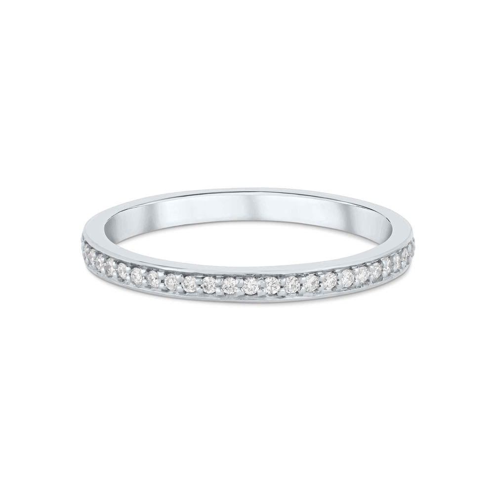 Moira Patience Fine Jewellery Pave Set Diamond Wedding Band