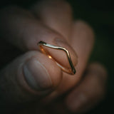 Moira Patience U-shaped fitted wedding band