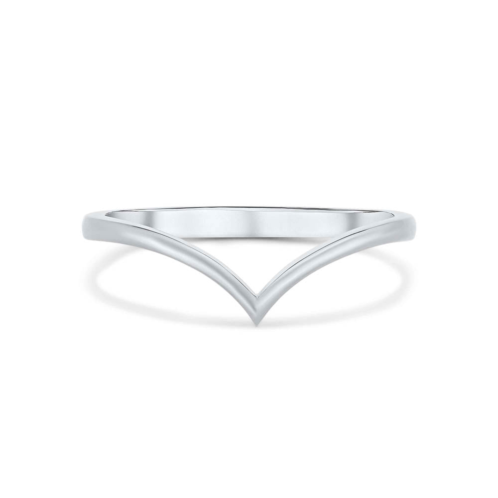 Moira Patience V-shaped fitted wedding band