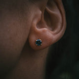 Petal Teal Sapphire Studs