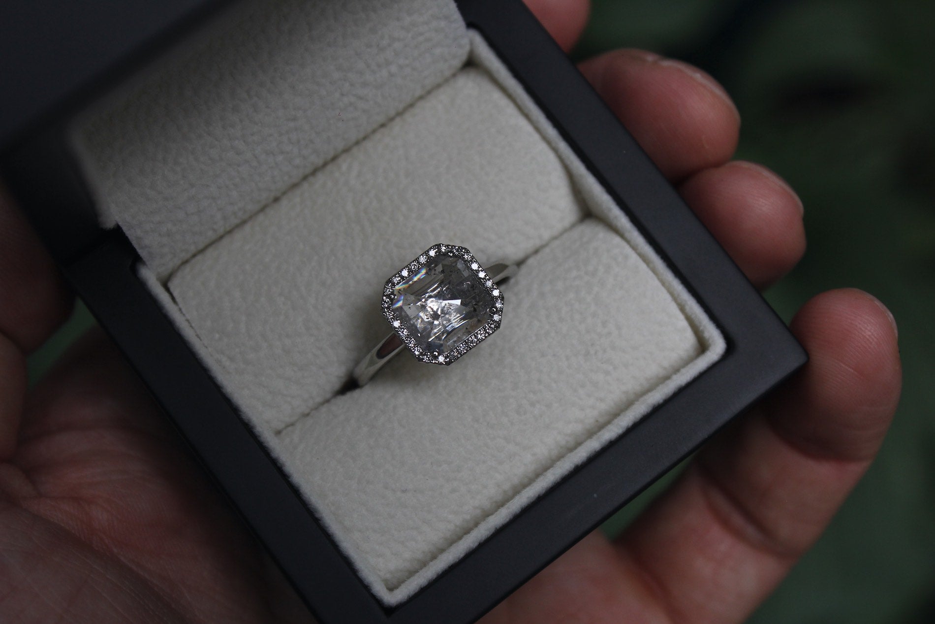 Ice Diamond Engagement Ring