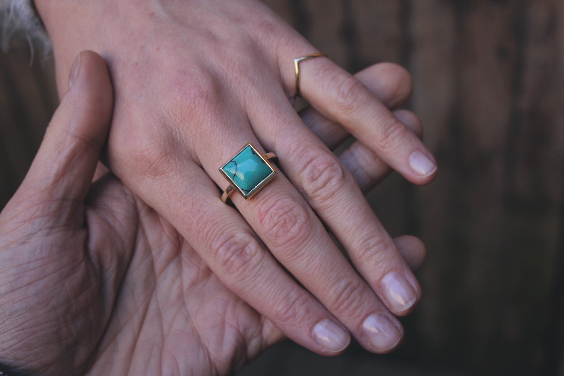 Turquoise Ring & Earrings