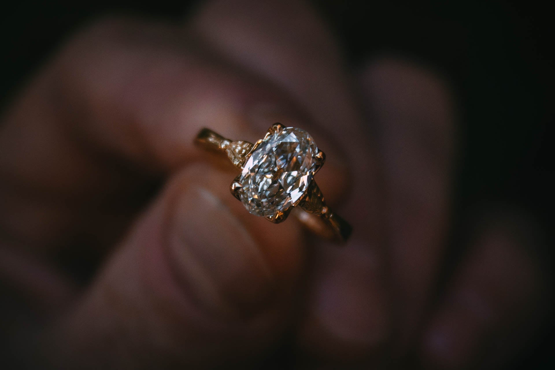 Moira Patience Fine Jewellery Bespoke Old Cut Antique Diamond Engagement Ring