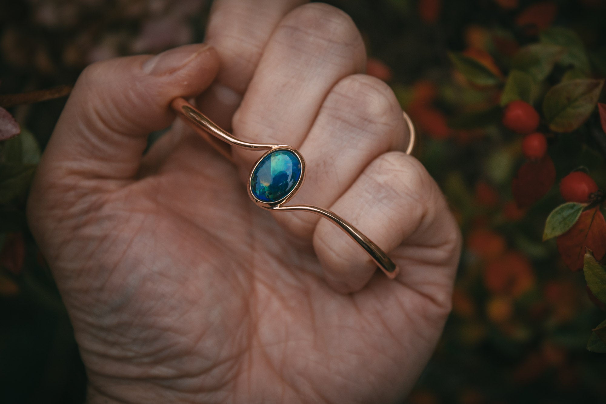 Bespoke Australian Black Opal