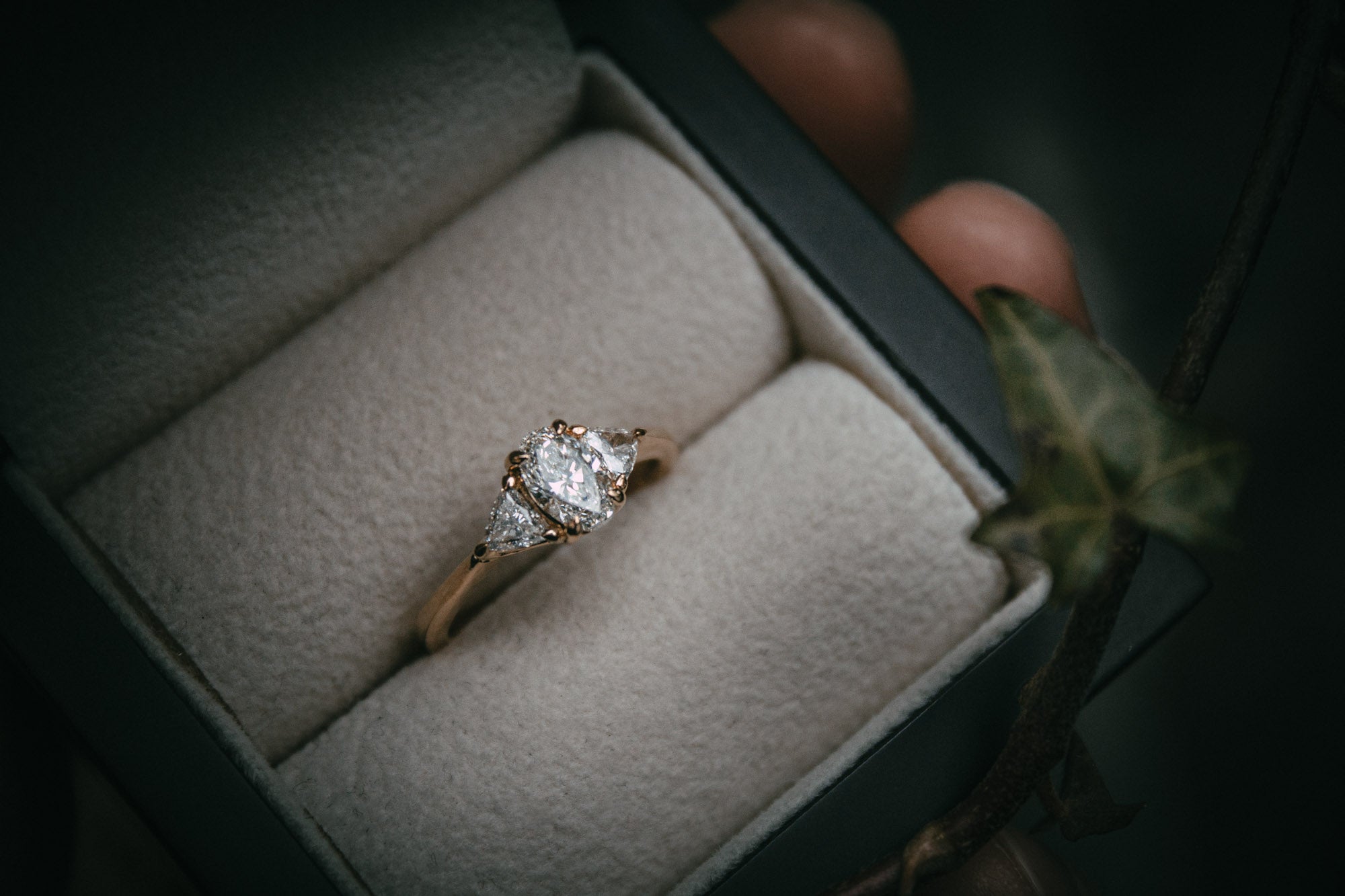 Bespoke Oval Diamond Engagement Ring
