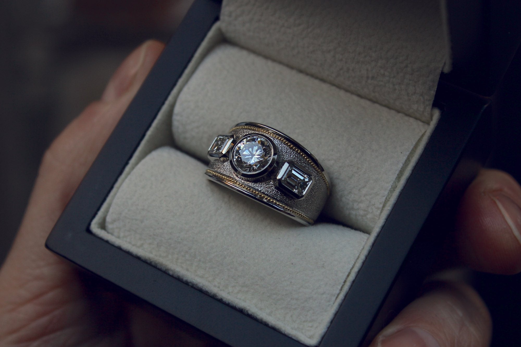 Diamond cocktail ring