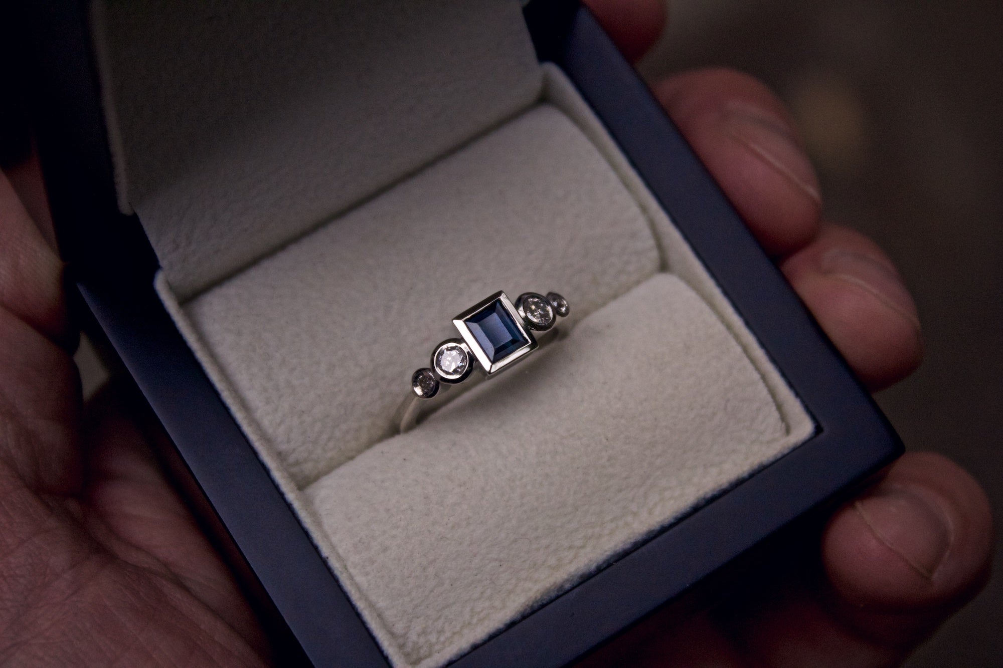 Bespoke Platinum Diamond Ring Remodel