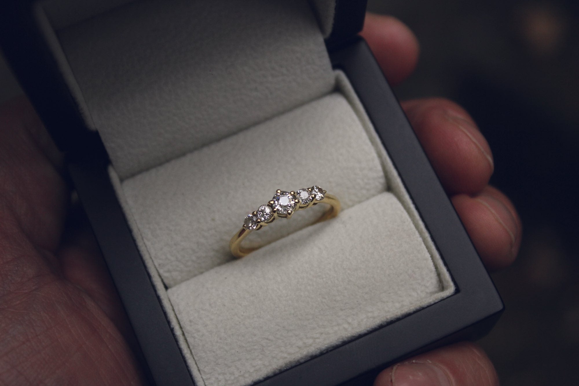 Bespoke Diamond Engagement Ring in Edinburgh
