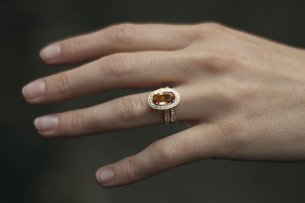 Patience Jewellery Bespoke Diamond Wedding Band