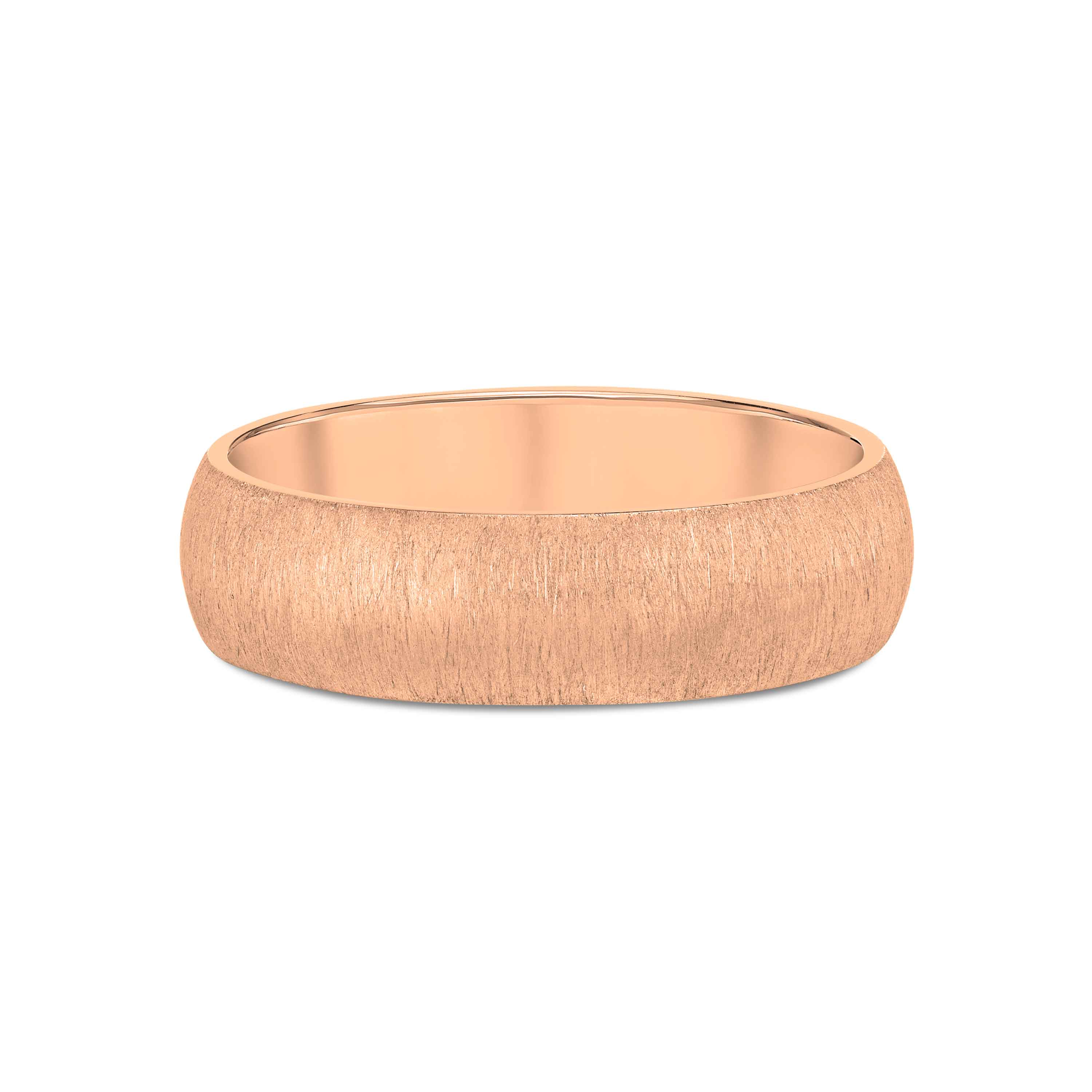 Moira Patience Fine Jewellery Brushed textured wedding band