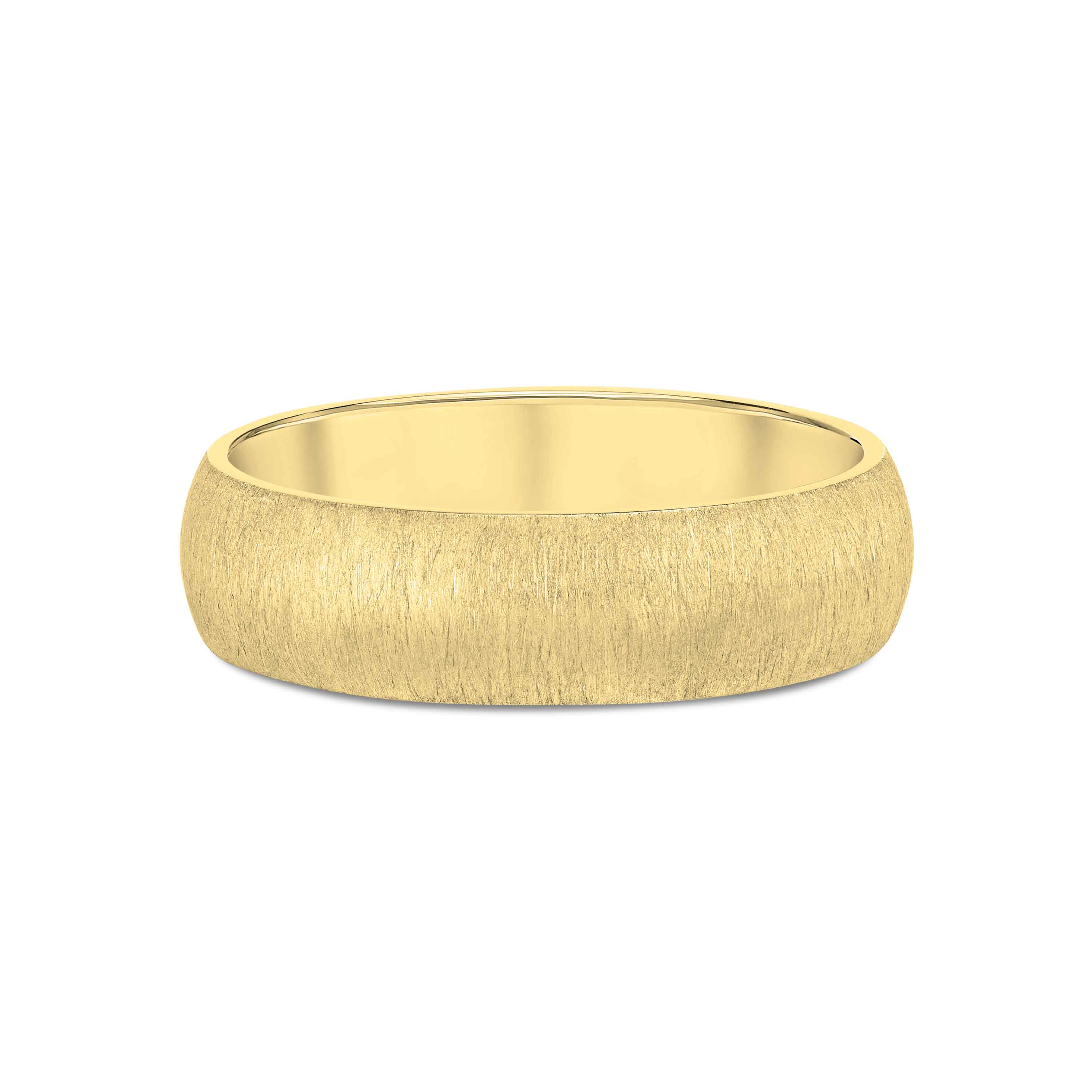 Moira Patience Fine Jewellery Brushed textured wedding band