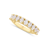 Oval Diamond Set Band