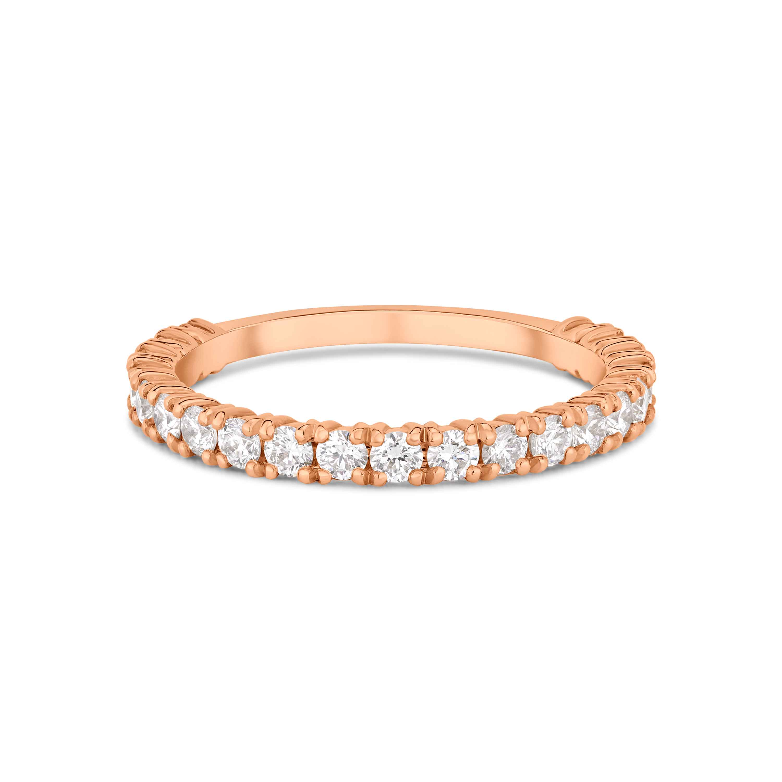 Micro-claw Diamond Band