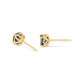 Petal Teal Sapphire Studs