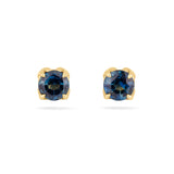 Petal Teal Sapphire Studs