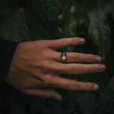 Moira Patience Fine Jewellery diamond and tourmaline toi et moi engagement ring in Edinburgh