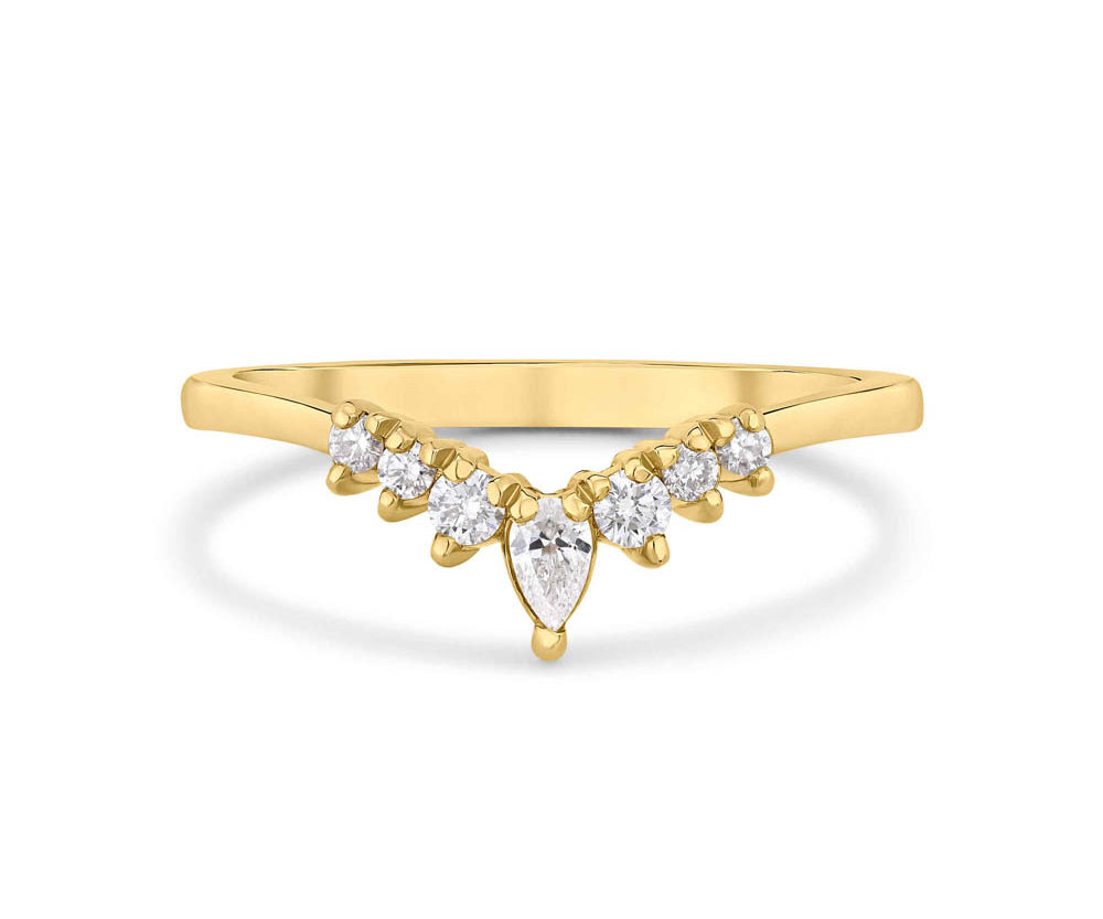 Moira Patience Fine Jewellery Fitted Wedding Ring Diamond Tiara
