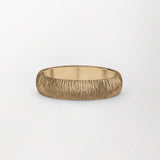 Engraved Birch Wedding Ring