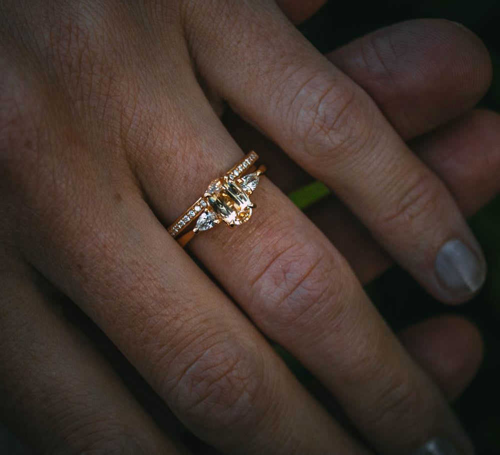Moira Patience Fine Jewellery Pave Set Diamond Wedding Band