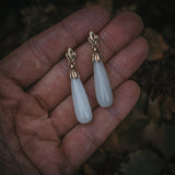 Snowdrop Moonstone Earrings