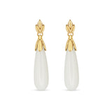 Snowdrop Moonstone Earrings