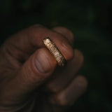Silver Birch Wedding Band