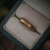 Silver Birch Wedding Band