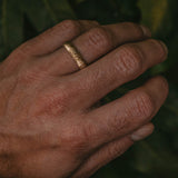 Silver Birch Wedding Band