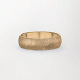 Textured Brushed Wedding Ring