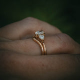 Moira Patience  U-shaped fitted wedding band