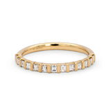 Carré Cut Diamond Wedding Ring