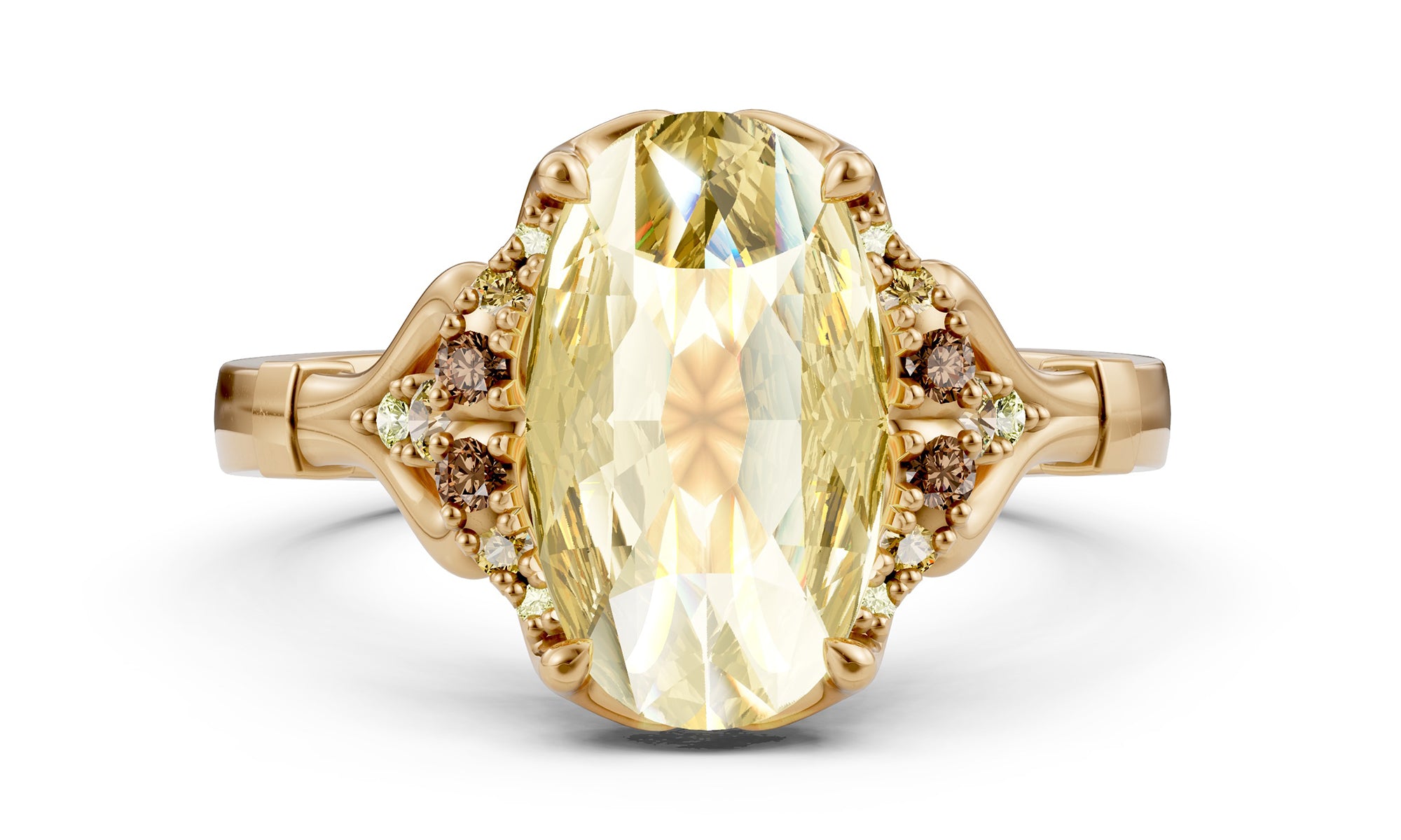 Moira Patience Fine Jewellery Etive Ring old-cut diamond