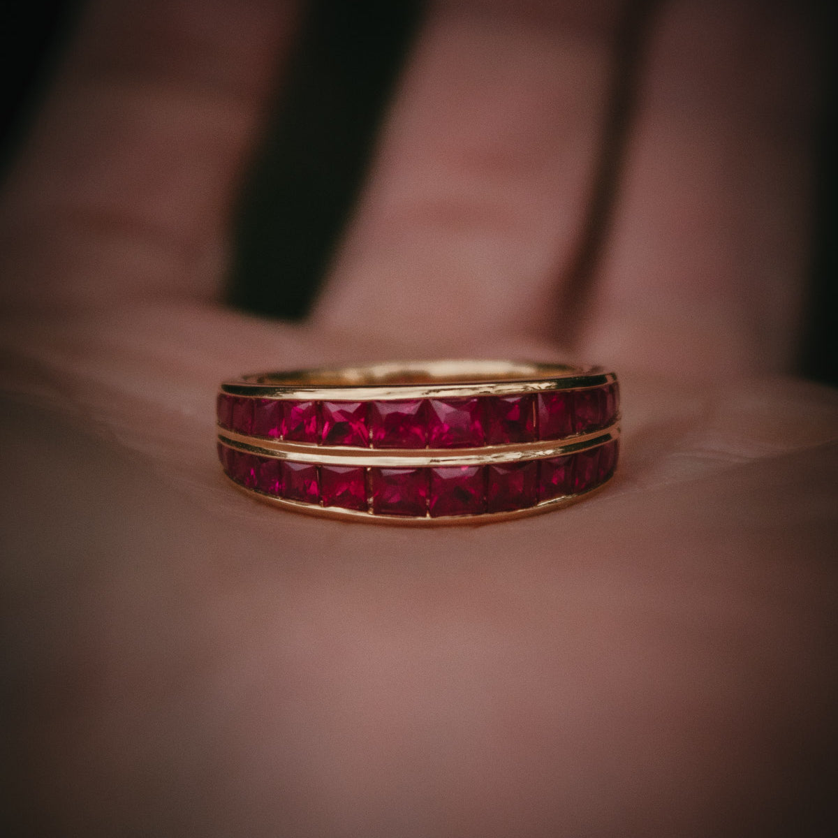 Bespoke ruby ring