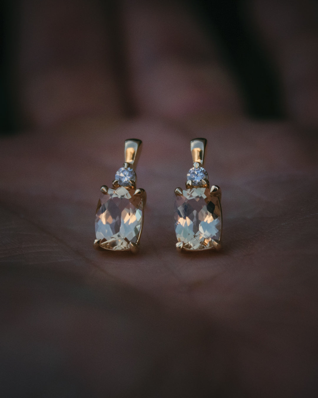 Moira Patience Gem Index Imperial Topaz Gemstone Earrings