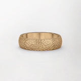 Engraved Tide Wedding Ring